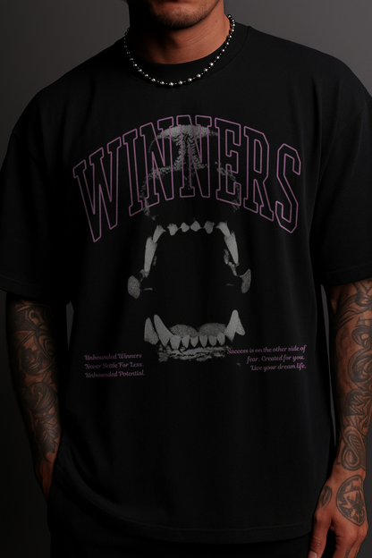 FEARLESS 'LIMITED' TEE IN BLACK