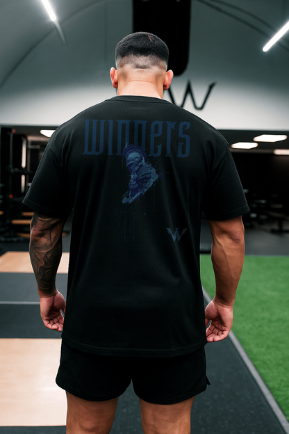 AZURE 'LIMITED' TEE IN BLACK