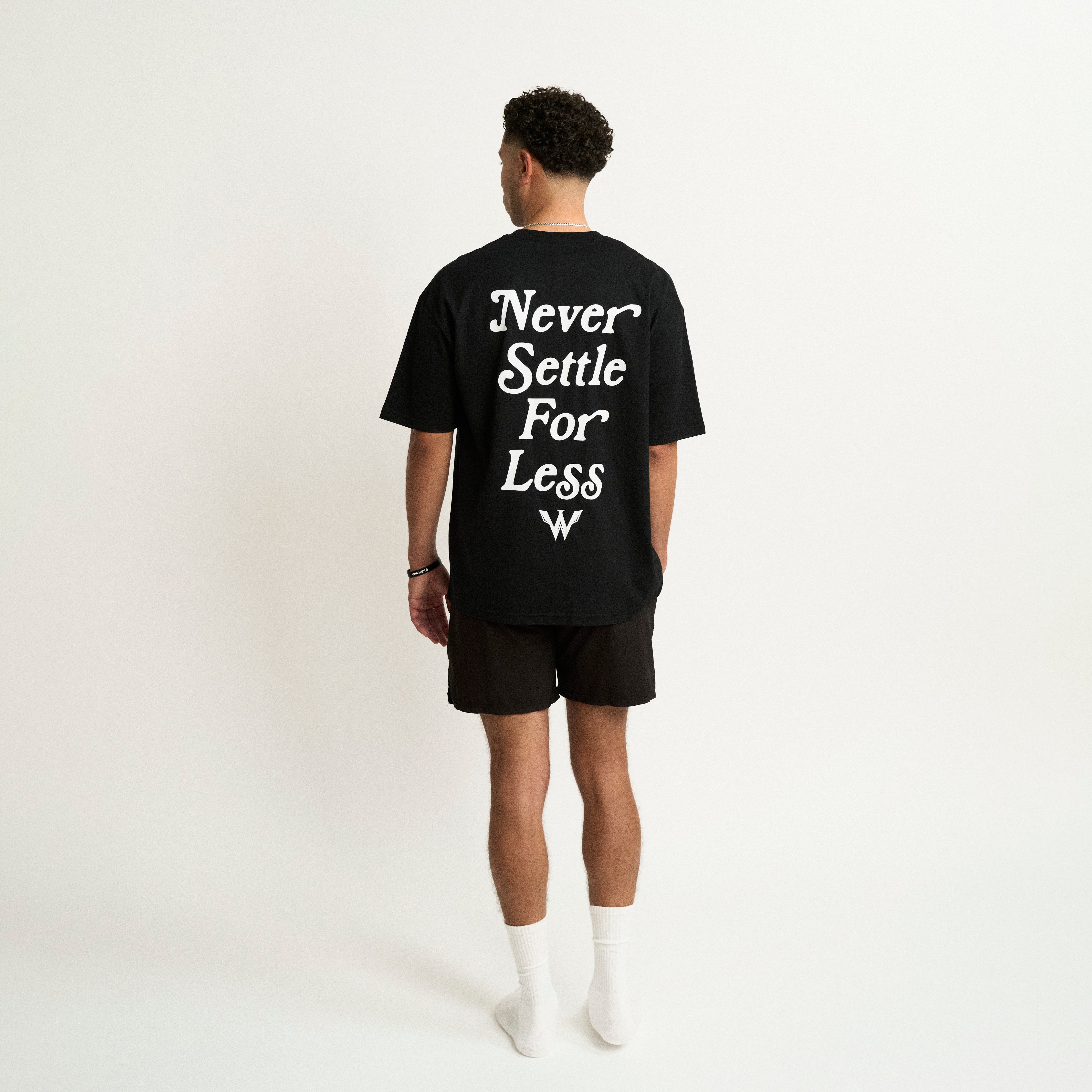 CLASSIC RELAXED FIT TEE IN NOIR