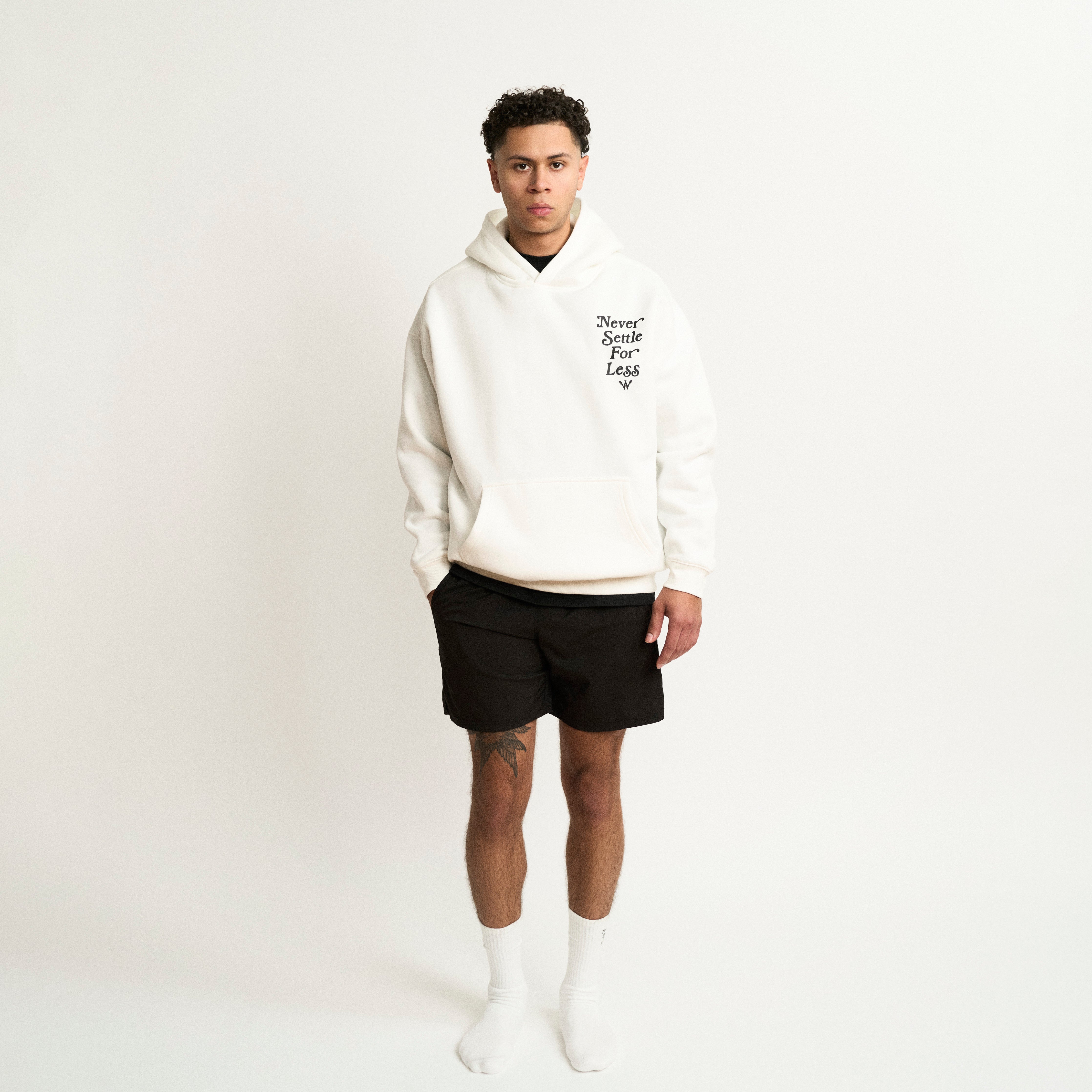 CLASSIC OVERSIZED HOODIE IN FROST