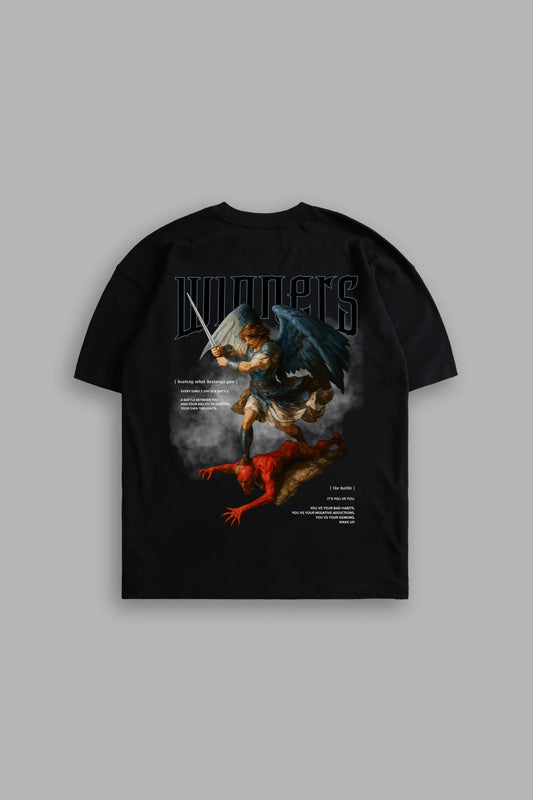 THE BATTLE 'LIMITED' TEE IN BLACK