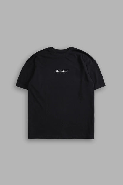 THE BATTLE 'LIMITED' TEE IN BLACK