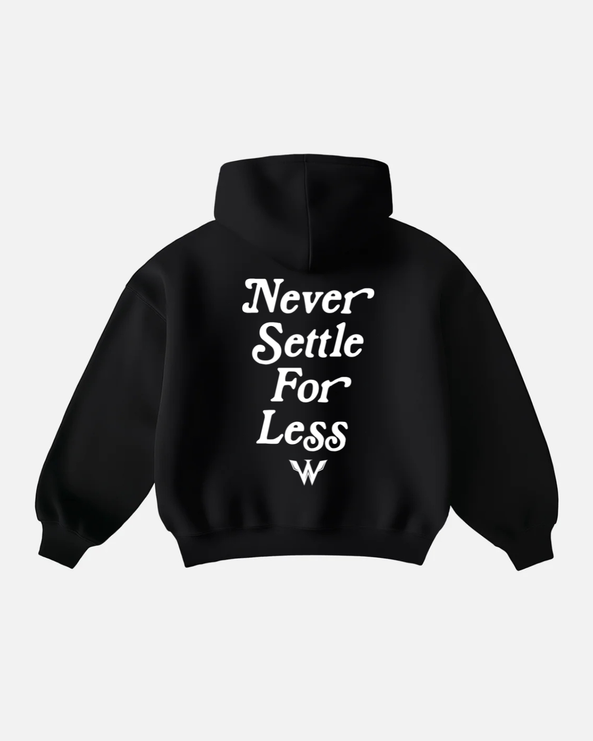 CLASSIC OVERSIZED HOODIE IN NOIR